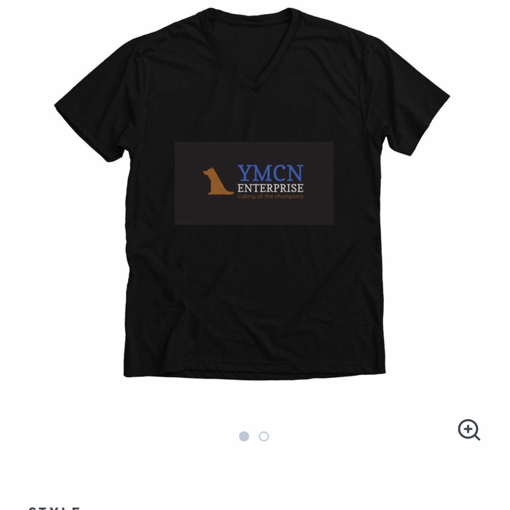 YMCN apparel classic V-neck t-shirt